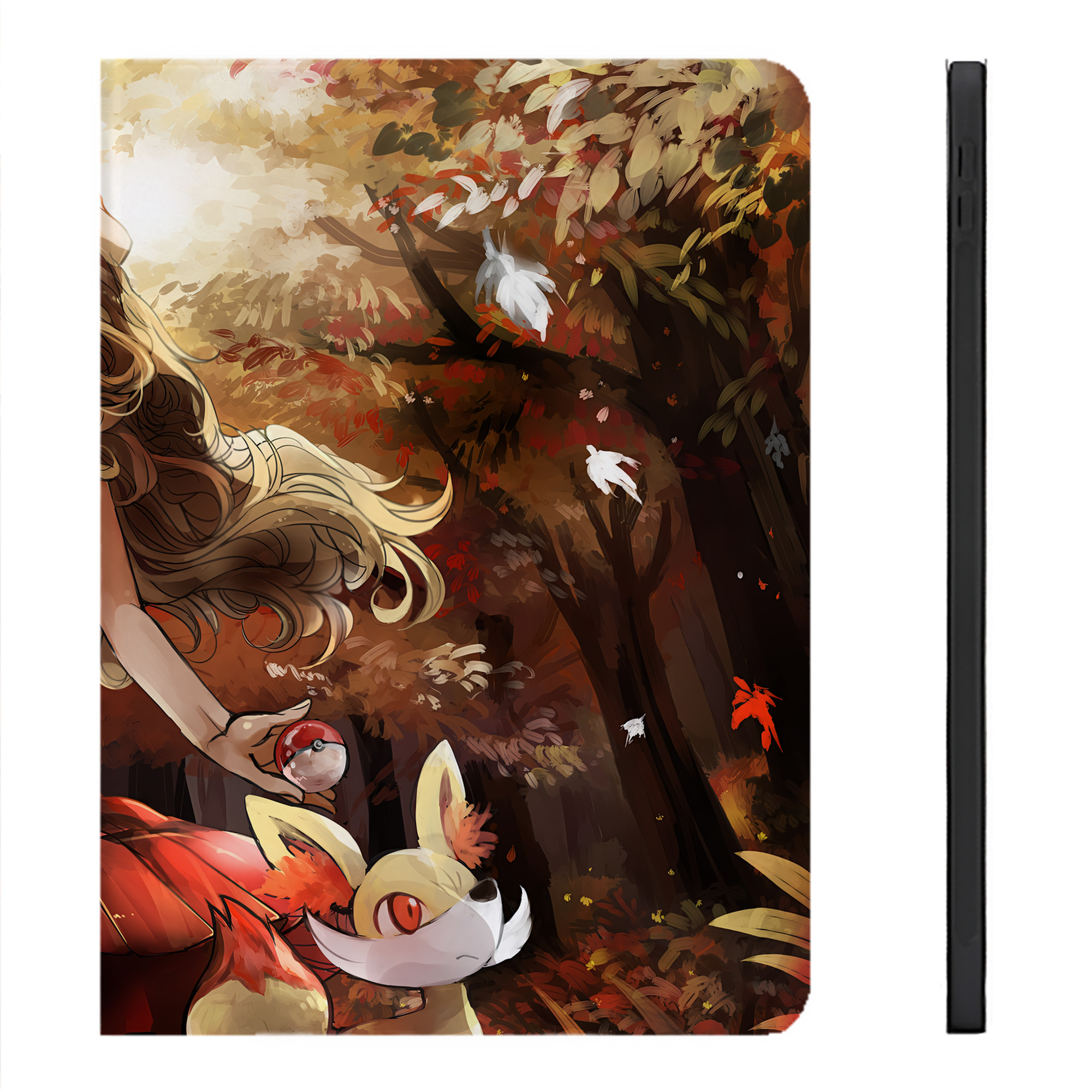 （画像用） ポケットモンスター Pokémon IPadケース ペンホルダー付き ブックスタイルデザイン